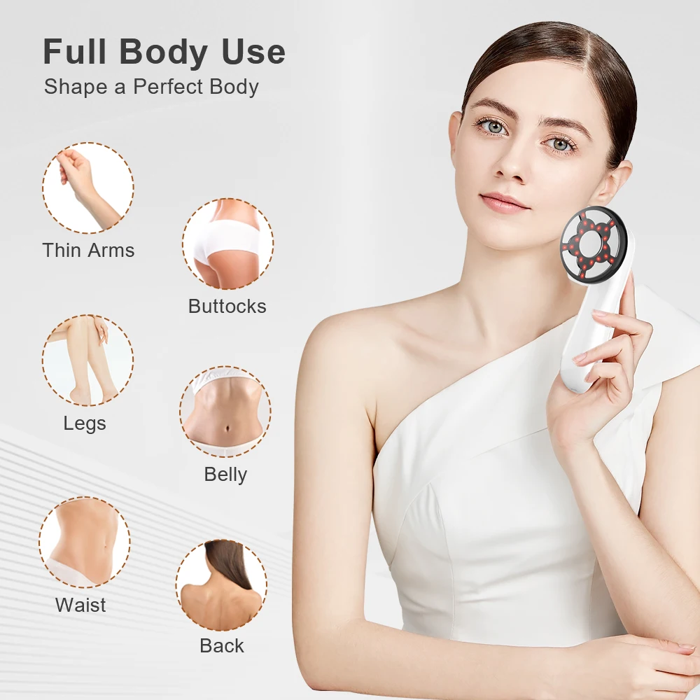 Electric Vibrating Cellulite Massager Anti Cellulite Fat Burner Lose Weight Muscle Stimulator Body Massager for Belly Waist Arm