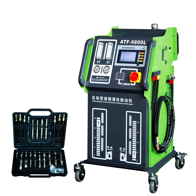 

ATF-9800L Transmission Fluid Flush Exchange Machine DC 12V Oparate with Button / Auto Gearbox Oil Exchange Cleaning Machine