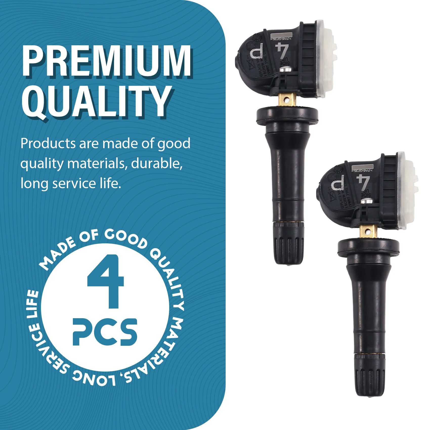 TPMS أجهزة استشعار ضغط الإطارات 4 قطعة SC-3609200 433 ميجا هرتز ل BYD Atto 3 هان ختم تشين سونغ تانغ SC3609200 #5