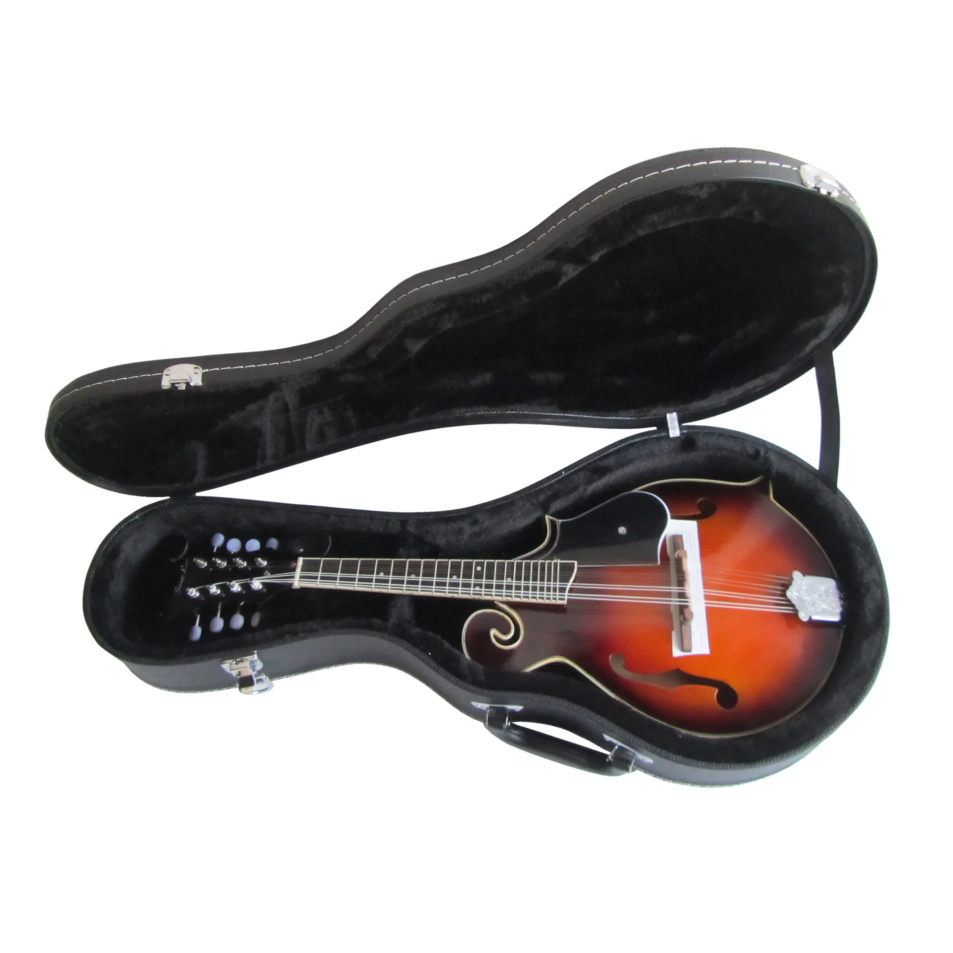 High pitched mandolin leather box 75cm mandolin F-hole piano box mandolin box F-type mandolin box