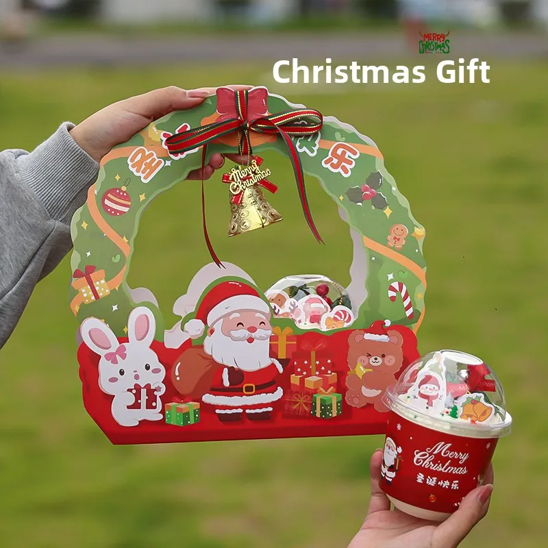 

Праздничная подарочная коробка для кексов Bobo с декором для торжественных мероприятий