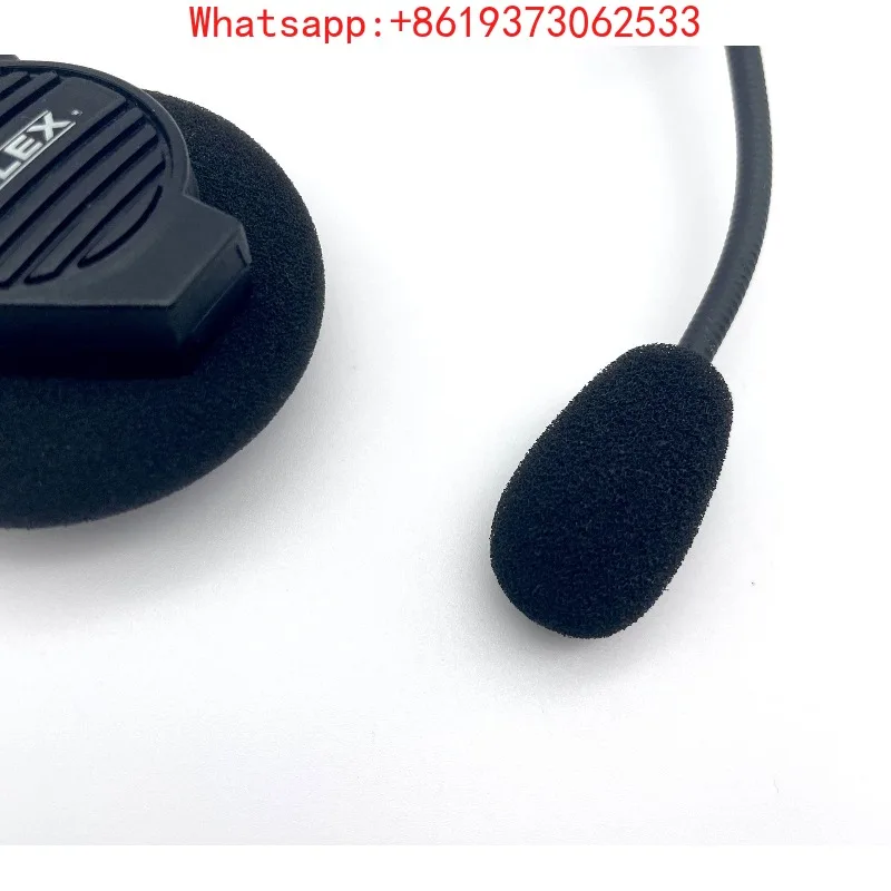 

Защитный чехол из хлопка для микрофона наушников TELEX 750, аксессуары для пилотов, чехол для игрушечной гарнитуры