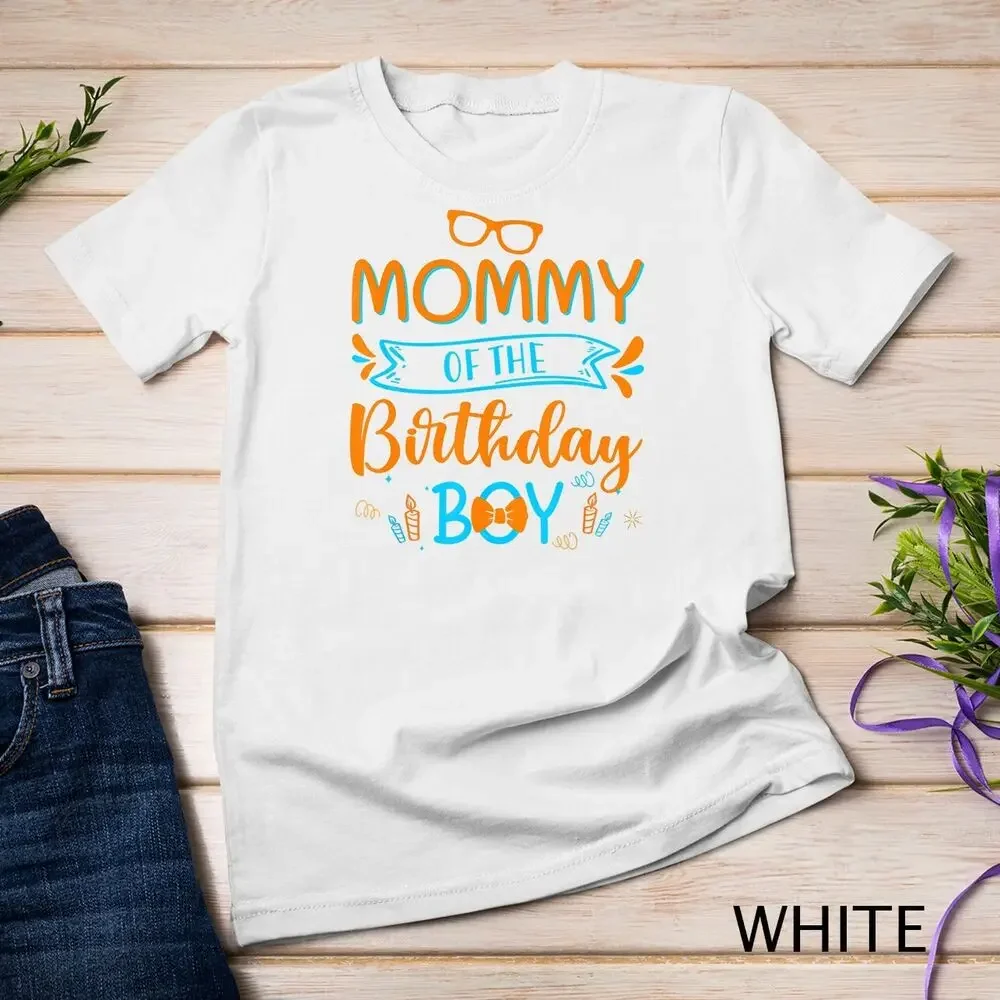 Funny Blippis Birthday Boys Family For Mommy Lover Unisex T-shirt  High Quality 100%Cotton Short Sleeve