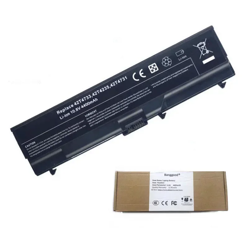 4400 мАч 42T4755 42T4235 42T4731 42T4796FRU 42T4819 Аккумулятор для ноутбука LENOVO T420 E420 E520 T410 SL410K T510 E50 L410 L421 SL410