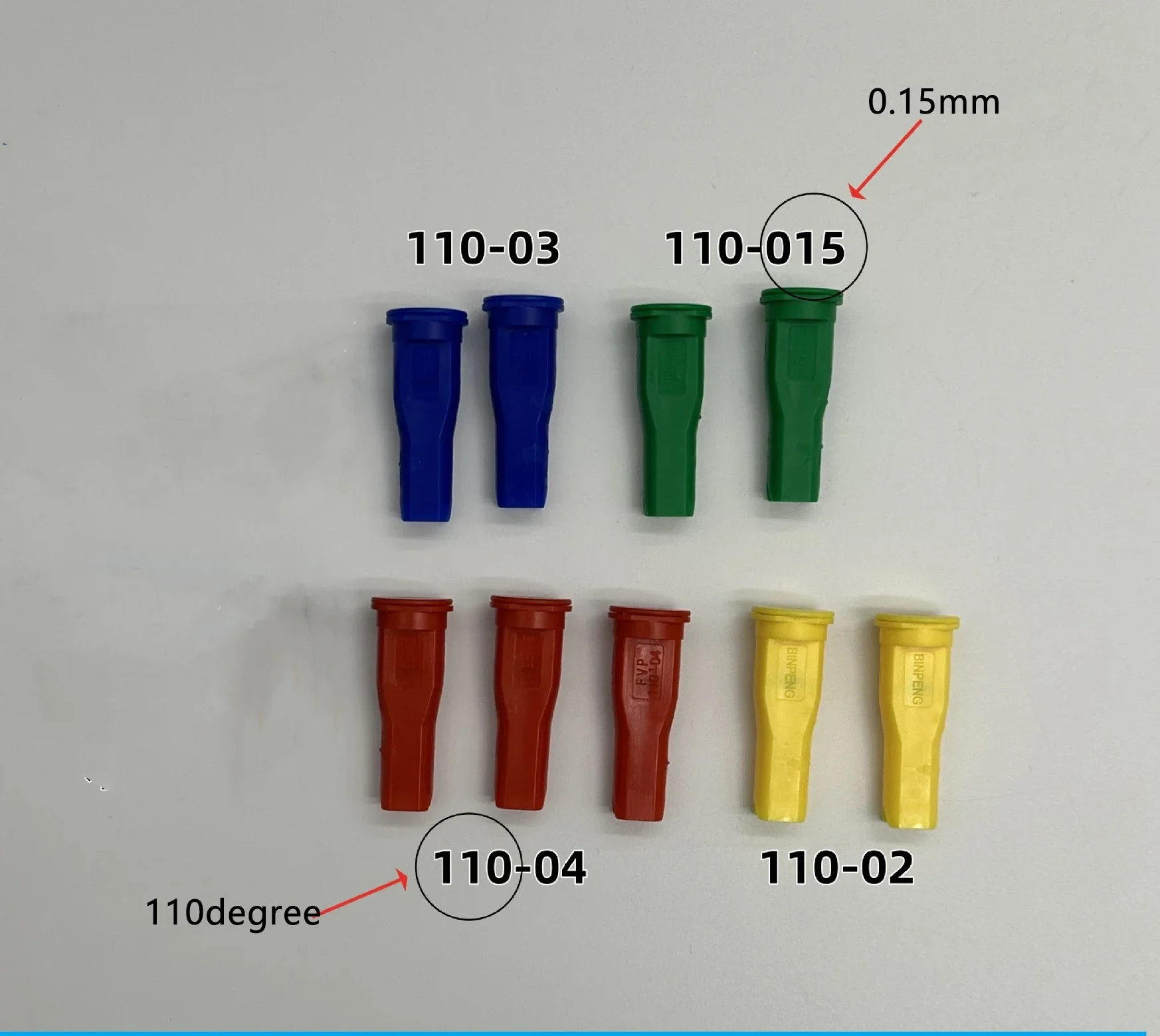 500Pcs Agricultural Sprayer Nozzle Ultra Long Anti Drift Nozzle Smooth Spray Wide Coverage Farm Garden Pesticide Sprinkler