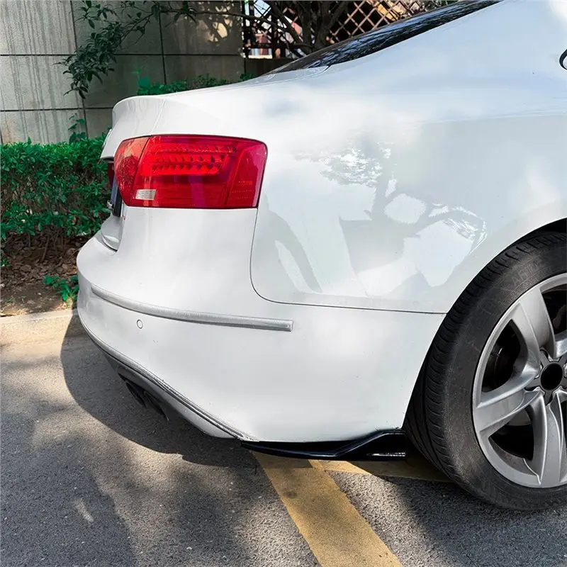 A85E-Rear Bumper Side Corner Trim For Audi A5 S5 8T Coupe Sline 2013-2017 Rear Diffuser Spoiler