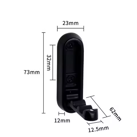 1Pc Aluminium Alloy Foldable Clothes Hook Storage For RV Bathroom Home Camper Caravan RV Interior Accessories Clothes Hook