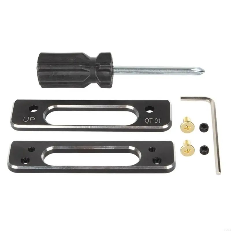 CORA Secure Grip Aluminum Handle for Ergonomic PEI Print Plate Removal in 3D Printing