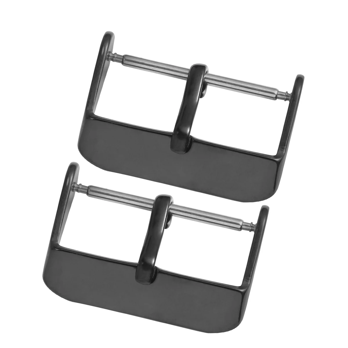 

5 PCS Strap Buckle Watch Deployment Clasp Repair Smart Band Stainless Steel Watchband Button