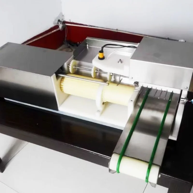 Automatic Factory Price Stainless Steel Bamboo Iron Skewer BBQ Chicken Kebab Making Machine