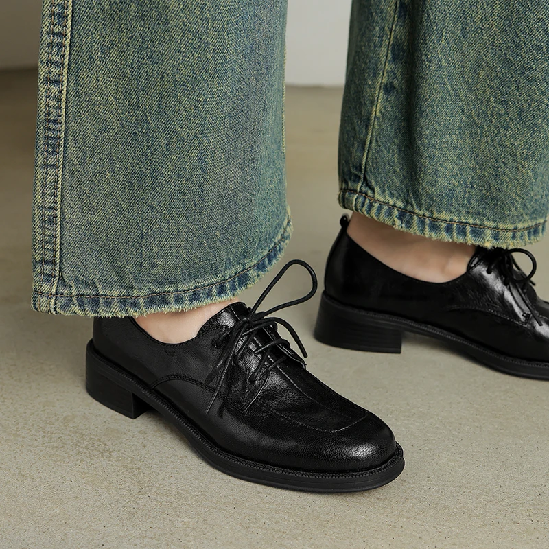 Женские туфли EAGSITY из коров – обзор и цена Oxford Shoes Brogue