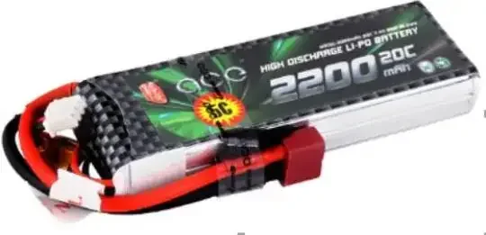 ACE 2200mAh 20C 7.4V 2S1P 2S 121g 15*34*105mm lipo battery for RC Car Boat Truck ESKY Heli Airplane Drone