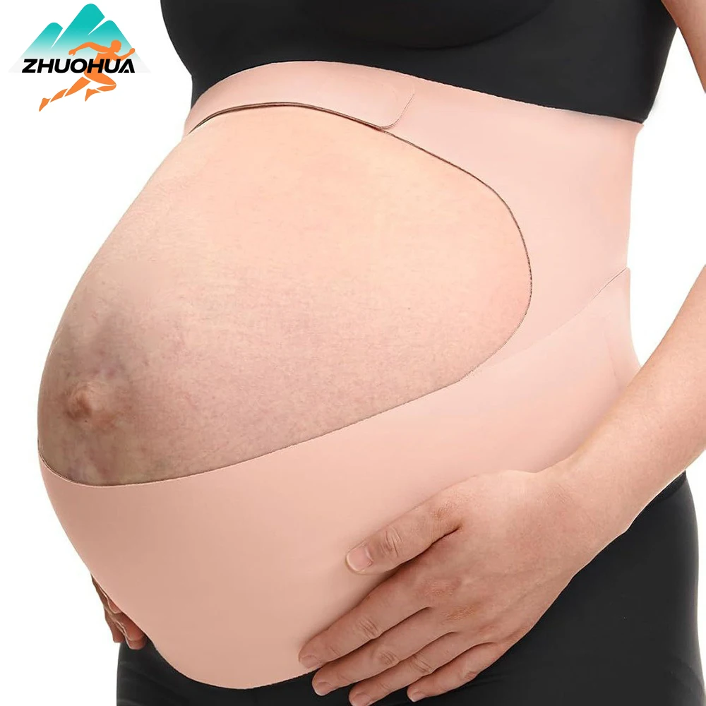 

ZHUOHUA Повязка на живот для беременных, Уютная поддержка Эргономичная повязка на живот для беременных, Невидимый пояс для беременных для спины, живота, поддержка талии