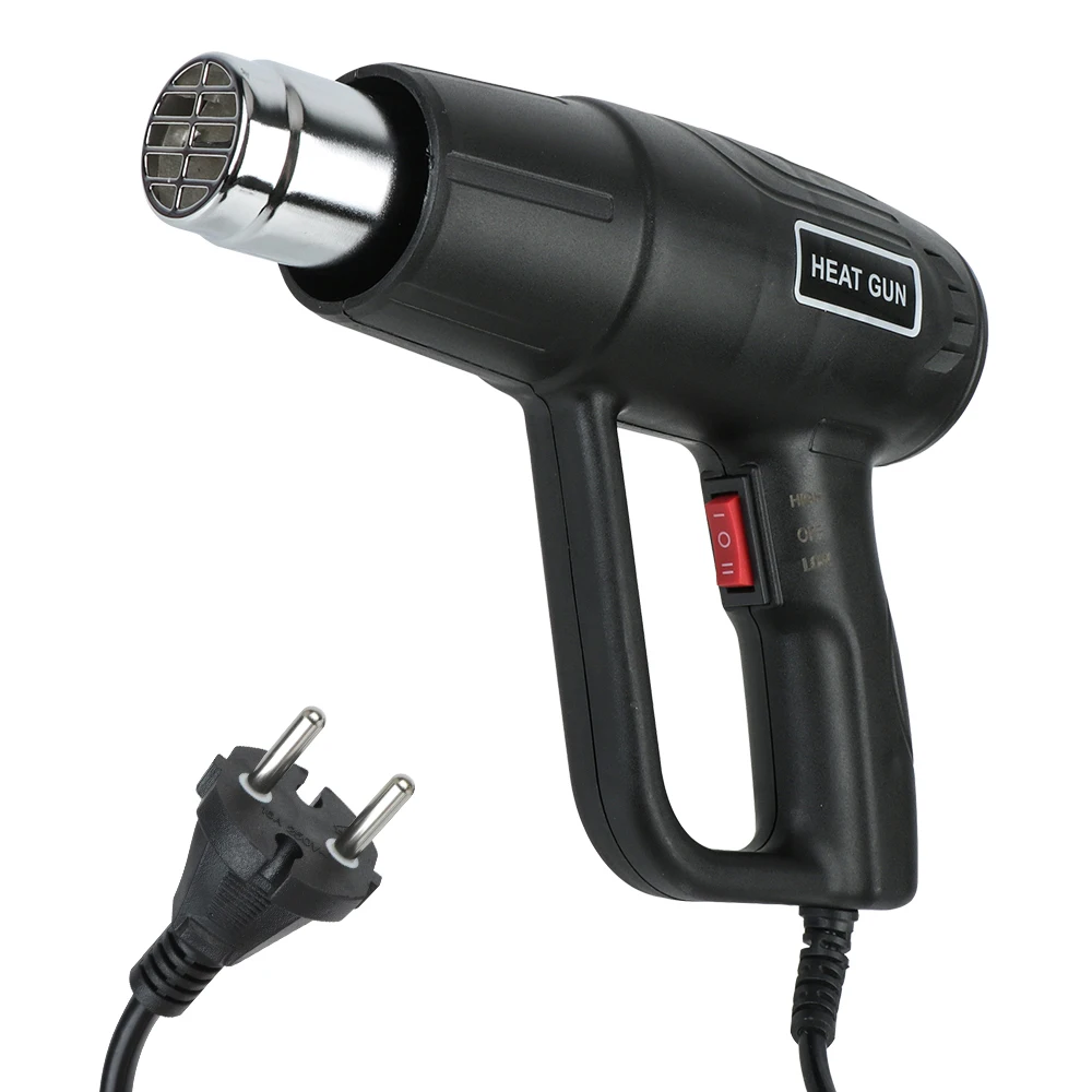 Soldering Wrap Blower Heater 60-600℃ Power Tool NO LCD Electric Hot Air Gun 2000W 50HZ Heat Gun Variable Temperature Hair Dryer