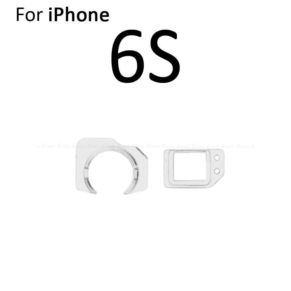 10sets Front Camera Plastic Cap Seal Bracket Ring With Light Sensor Holder For iPhone 5 5S SE 2020 5C 6 6S 7 8 Plus X XS Max XR