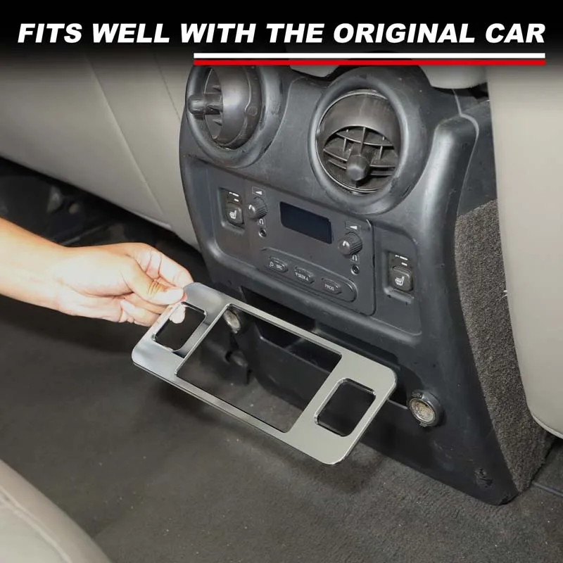 

For Hummer H2 2003-2007 Rear Air Outlet Button Decoration Cover Sticker Car Interior Accessories