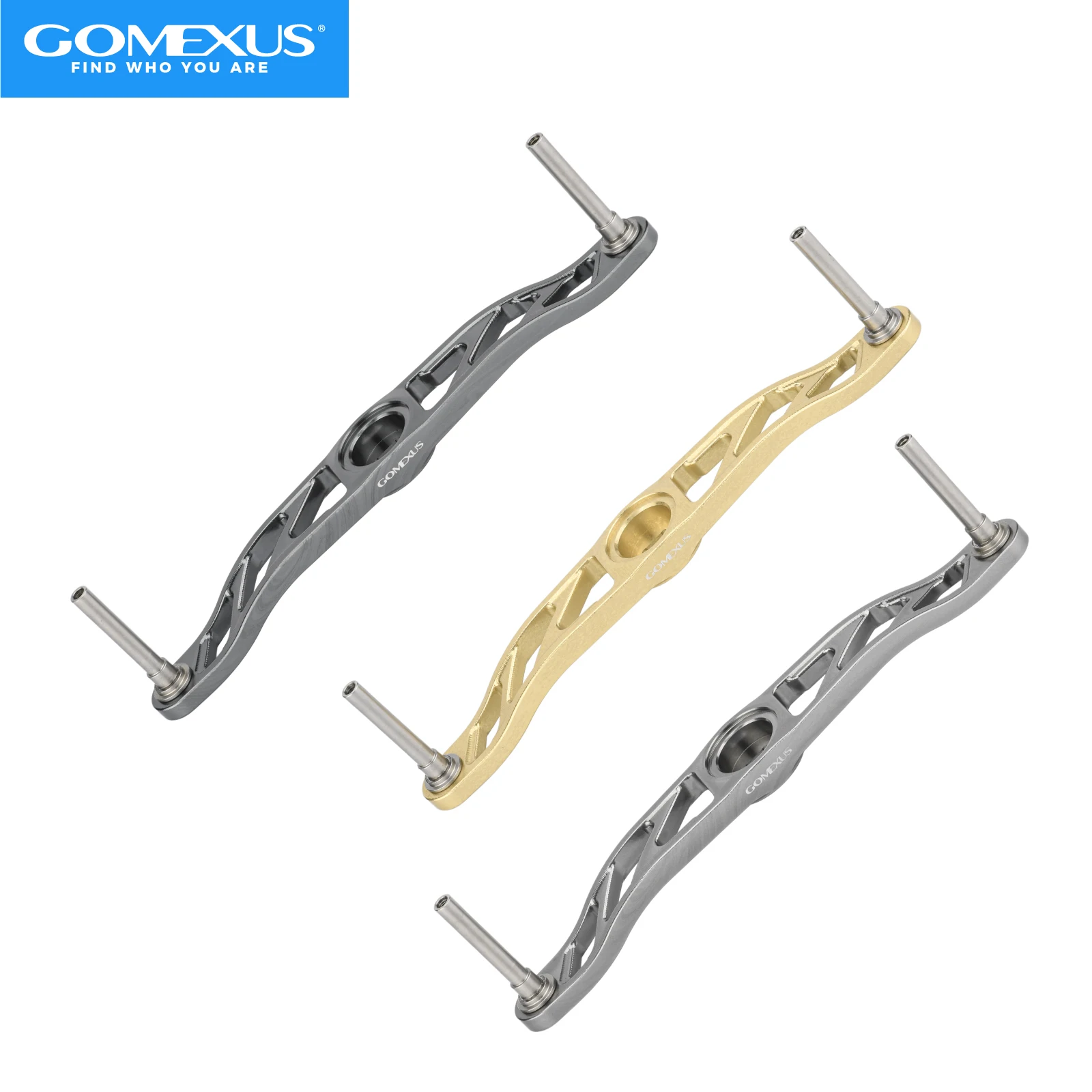 Gomexus 120mm Aluminiumlegierung Doppelarm kompatibel mit Shimano und Daiwa (leichte Mängel) – Detail 2