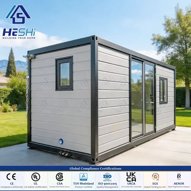 Quick Build 40Ft 20Ft Prefab Expandable Container House 1 2 3 4 5 Bedroom Foldable Shipping Mobile Home Cabin