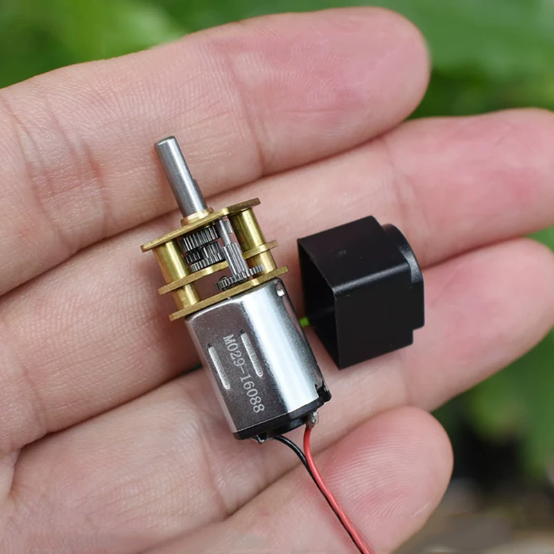 Mini N20 Full Metal Gear Motor DC 3V-6V 5V 170RPM Slow Speed Large Torque Micro Gearbox Gear Motor DIY Robot Hobby Toy Model