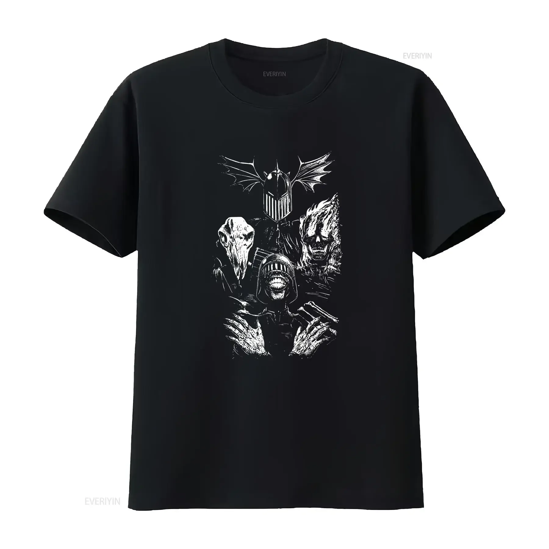 NWT Judge Death Black T Shirt Size S 5XL vintage Washed Soft fashion Slightly Unisex graphic Casual homme Comfortable Stylish