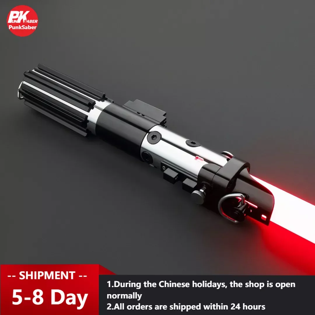 

PunkSaber Lightsaber Neopixel Jedi Laser Sword Heavy Dueling Sensitive Smooth Infinite Changing Hitting Sound Light Saber Toy