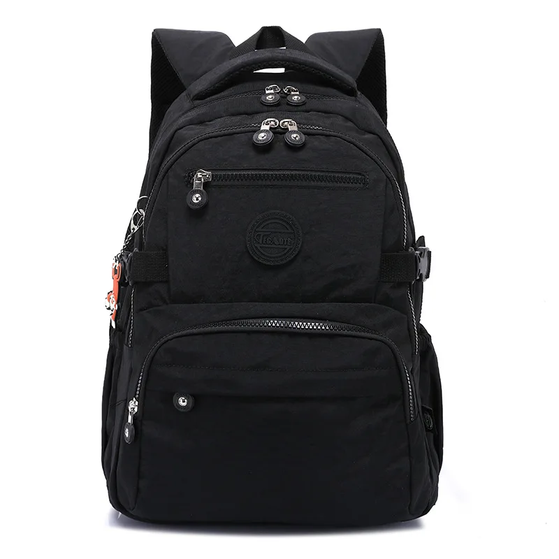 Tegaote luz viagem dos homens mochila ao ar livre bagpack estudante do ensino médio bookbag feminino mochila de alta qualidade náilon à prova dwaterproof água sac