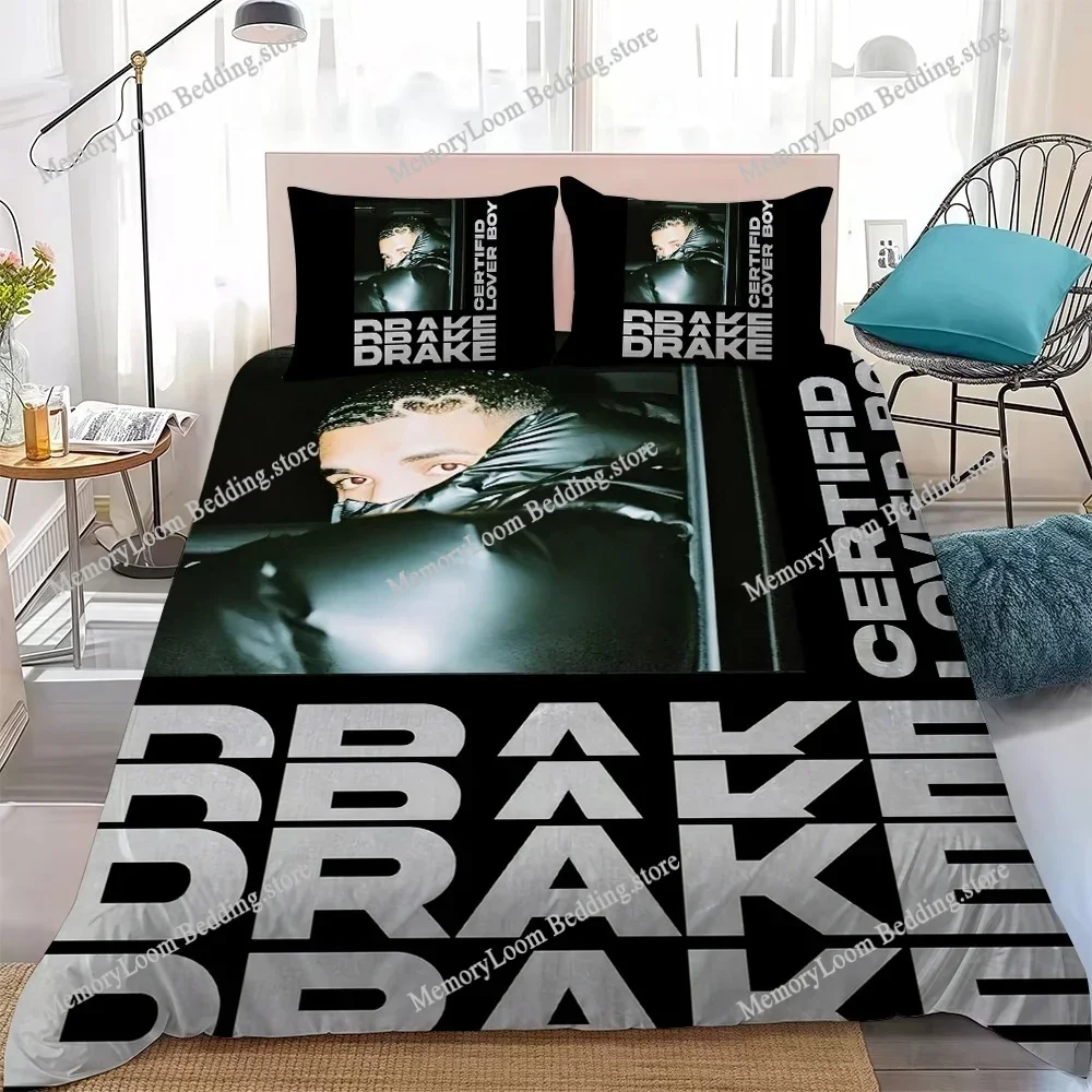 Rapper D-Drake Music 2025 Cover Set Home Style Bedding Soft Laundry Cotton Bed Four Seasons Student Dormitory Home Textileextile 4