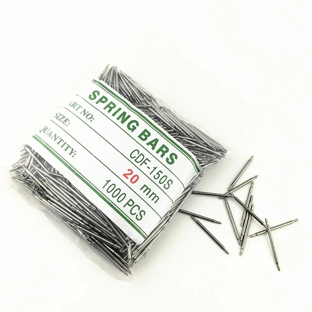 Spring Bar Pins Lightweight Universal Stainless Steel Watch Band Link Pins Remover Tools Spring Link Pins Wear-resistant