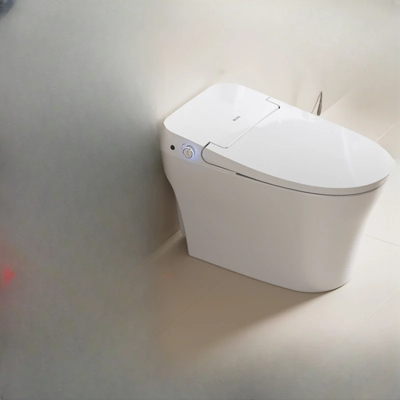 Light intelligent toilet household fully automatic with water tank without water pressure small apartment integrated toilet