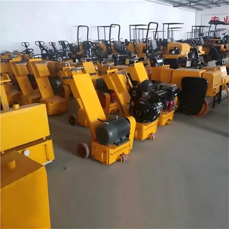 Auto Propelled Road Scarifier Stable Operation For Large Area Concrete Pavement Renovation Works