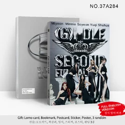 Kpop (G)I-DLE New Album 2nd Full Album2 Photo Sticker Poster Bookmark Collection Card MINNIE SHUHUA SOYEON YUQI MIYEON Fans Gift