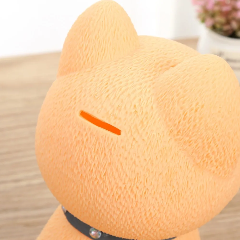 Durável tanque de poupança cão cofrinho decorativo grande capacidade caixa de poupança animal dos desenhos animados openable caixas de dinheiro brinquedo do miúdo