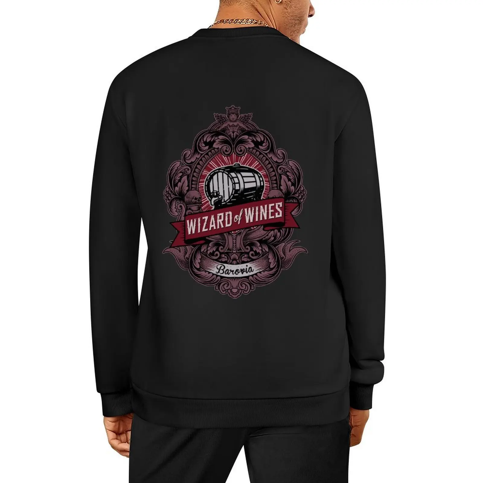 

NEW! WIZARD OF WINE, BAROVIA WINEMAKER Pullover men's clothes blouse men sweatshirt