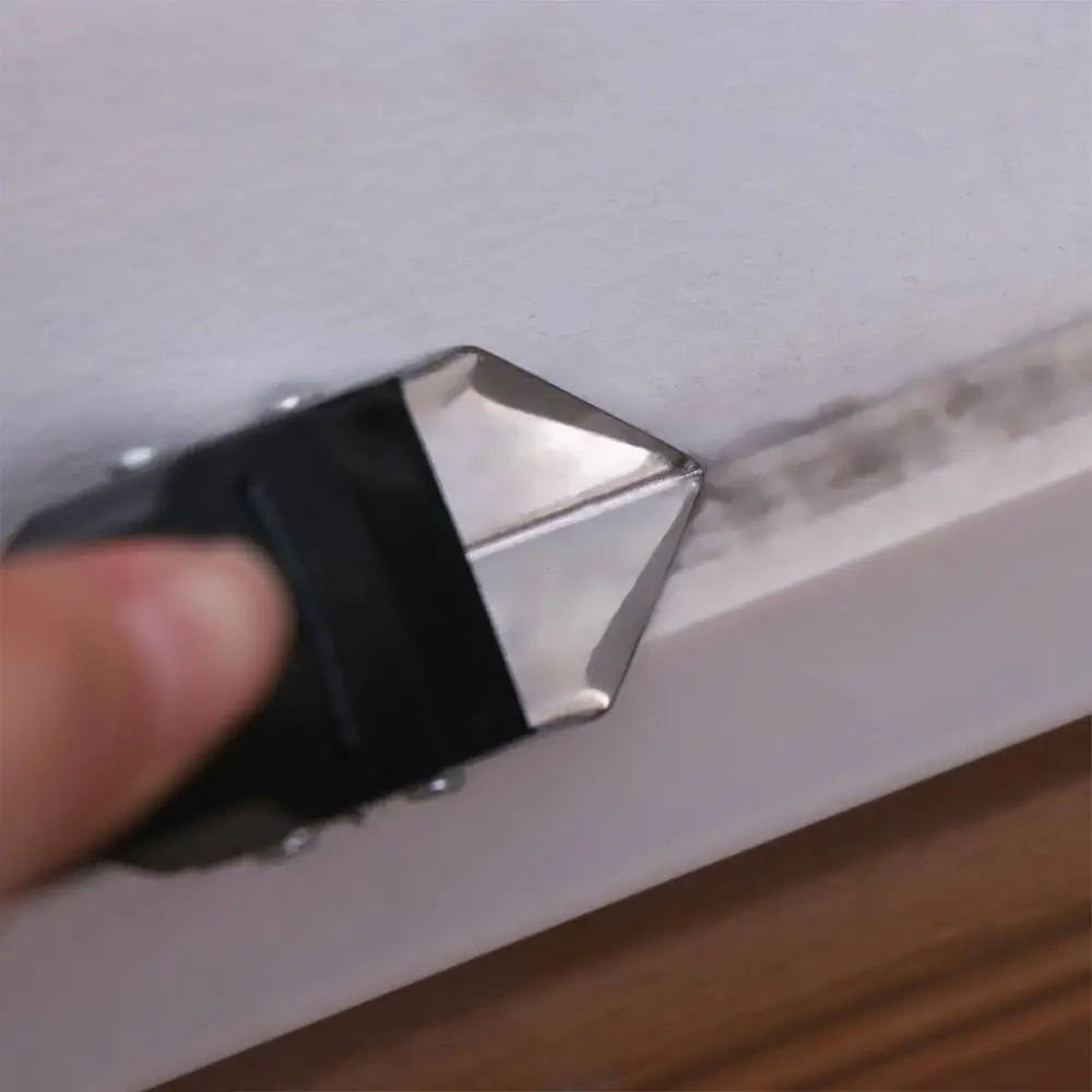 Cuscinetti Strumento per calafataggio Dispositivo per rimozione mastice Raschietto liscio in acciaio inossidabile Dispositivo per rimozione mastice Strumenti per calafataggio in silicone Strumento di finitura sigillante