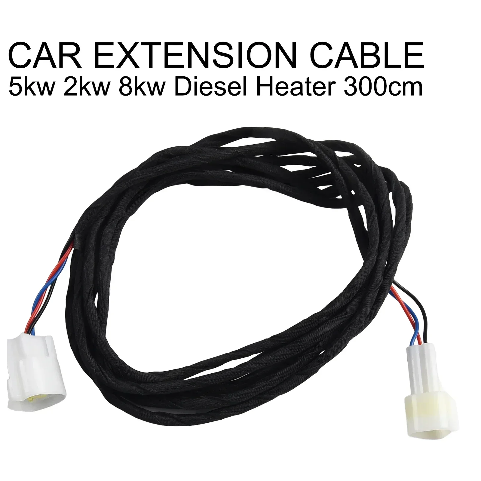 

12V Diesel Heater Lcd Screen Extension Cable 5kw 2kw 8kw Diesel Heater 3meters Heater Cable Adapter Car Accessories