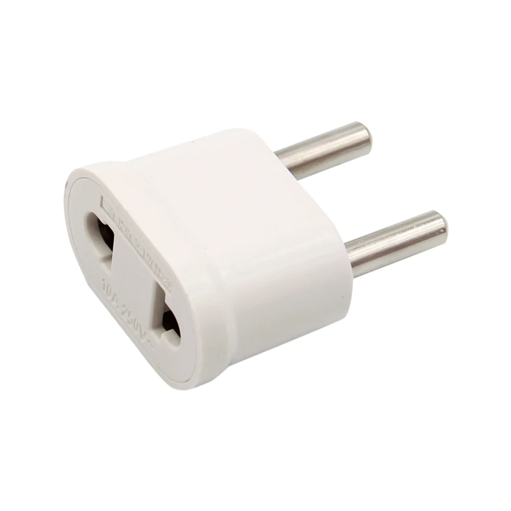 US To EU Plug Adapter AC Converter American China To EU Euro Europe Travel Power Adapter Type C Plug Electrical Socket Outlet