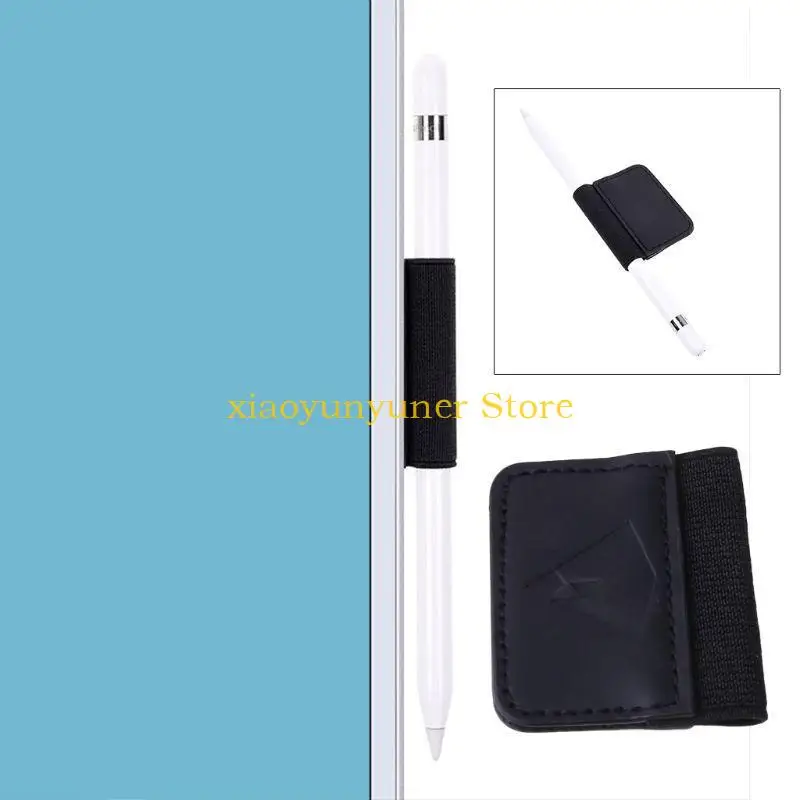 

P9JB Leather Pen Case w/Elastic Band, Fits for Apple Pencil. Tall Notebooks / Pencil Sleeve / Pen Pouch / Pen Holster