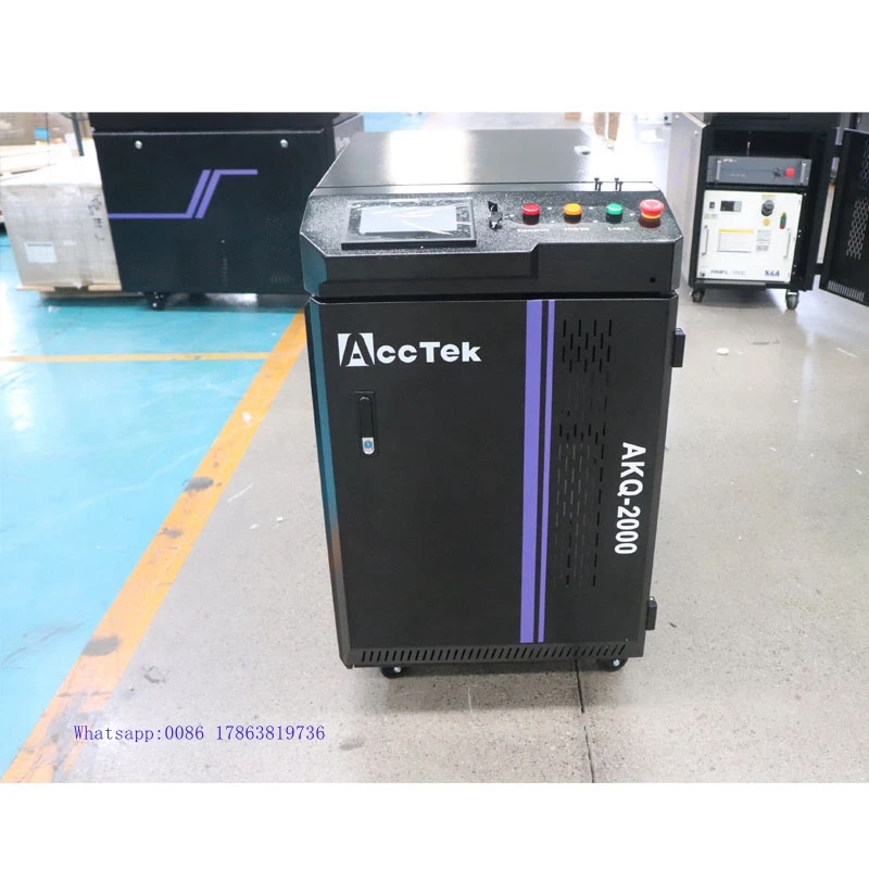 

Mini Laser Cleaner 1000W Hand Held Portable Fiber Laser Cleaning Machine For Stainless Steel