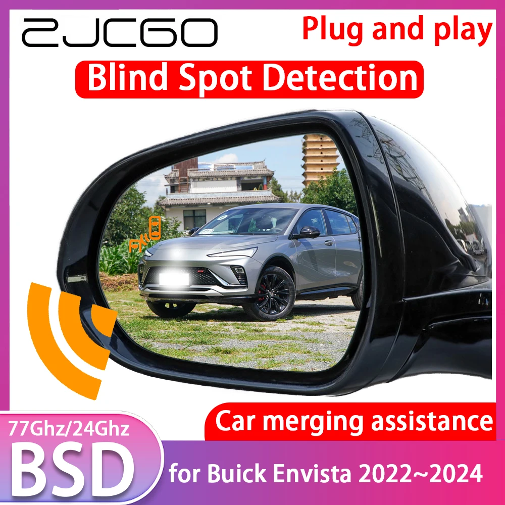 

ZJCGO for Buick Envista 2022 2023 2024 2025 Blind Spot Detection Car BSD BSA BSM System Driving Warning Radar Alert Mirror
