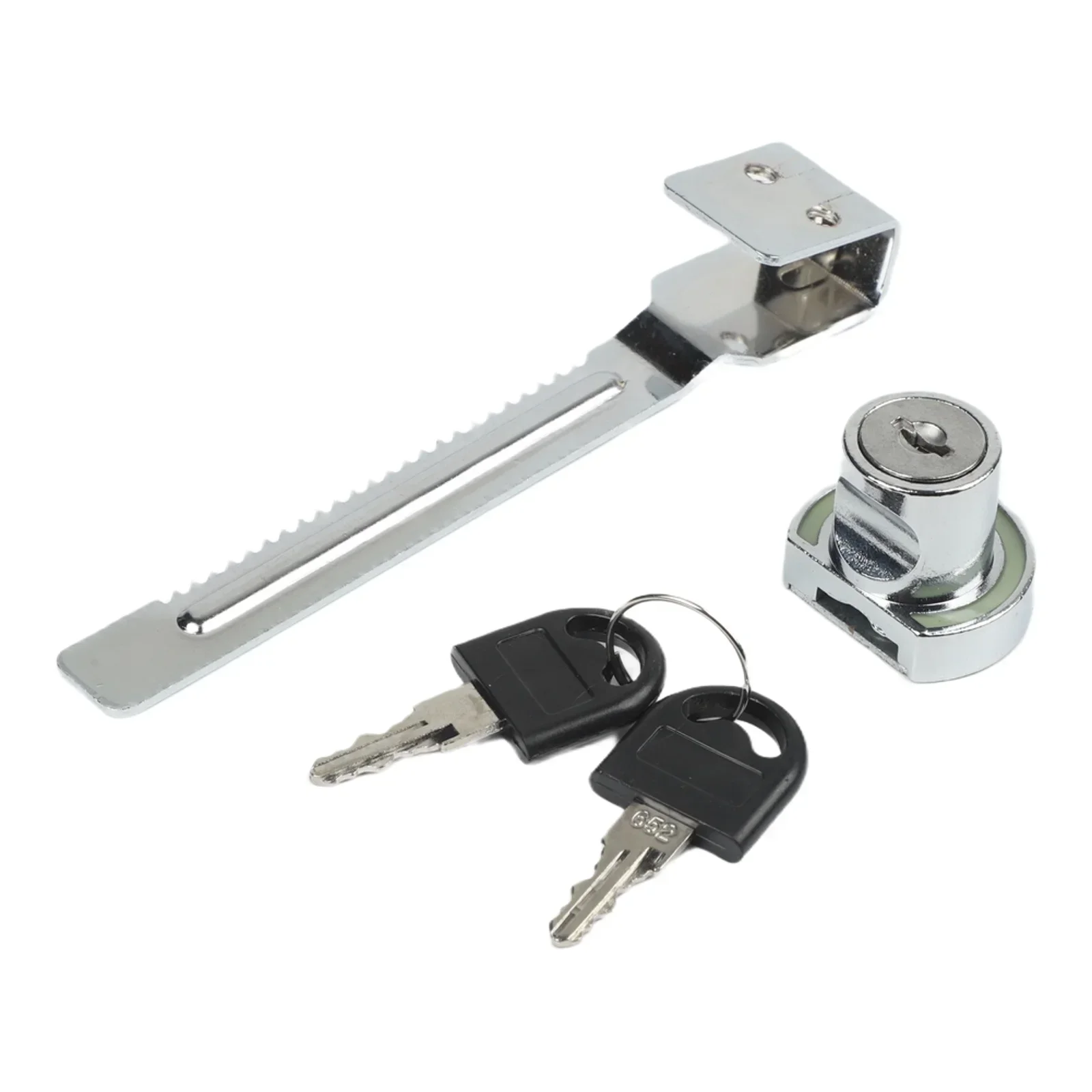 Non-Slip Lock Sliding Glass Door Lock Long-Lasting Reliability Low-Light Positioning Screw-Mounted Installation