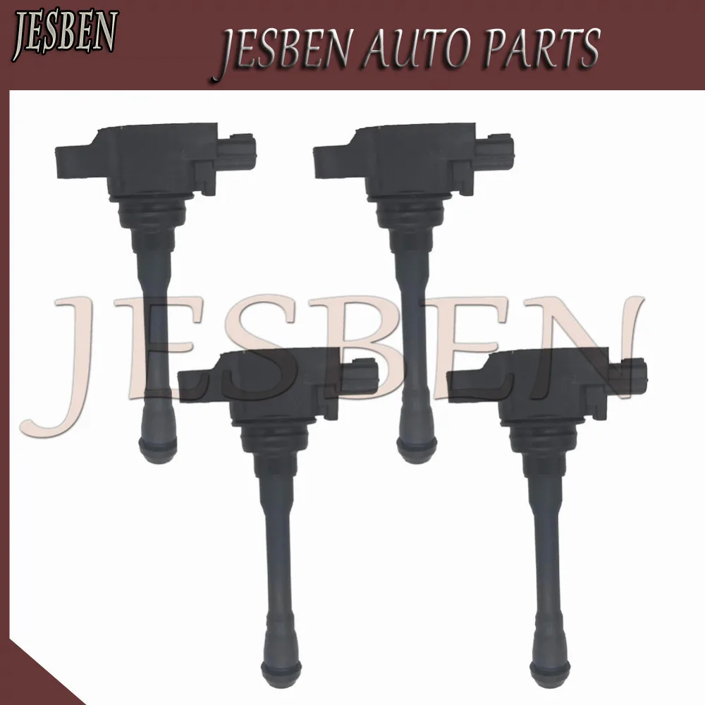 

4pcs 22448-1KC0A Ignition Coil For RENAULT CLIO ESPACE Nissan JUKE SENTRA ESQ TIIDA PULSAR QASHQAI 1.6 ROGUE Teana X-TRAIL 2.0