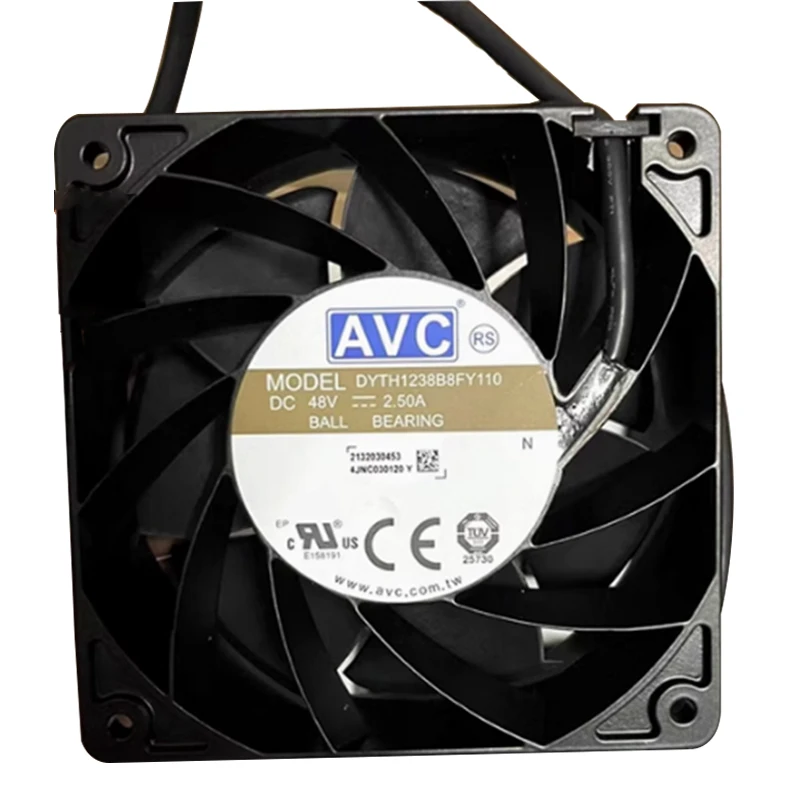 DYTH1238B8FY110 120x120x38mm 1238 48V DC مراوح محورية