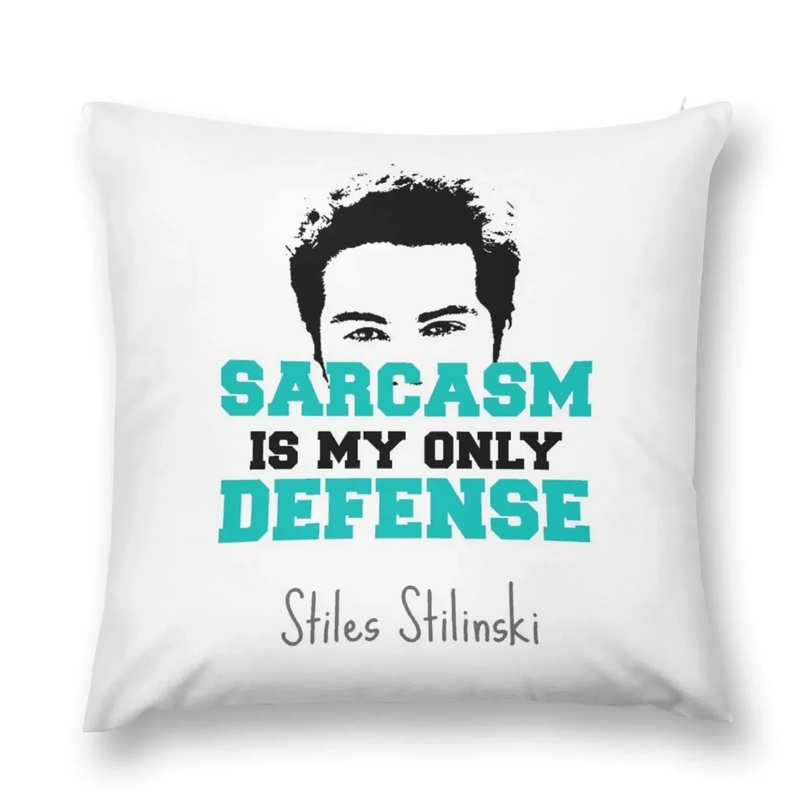 

teen wolf stiles stilinski Throw Pillow luxury sofa pillows Plaid Sofa pillow