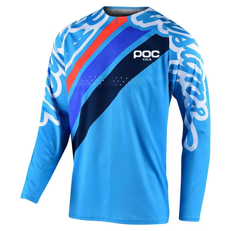 New Summer 2024 CULB POC Colorful Breathable Quick Drying Mountain Bike Motorcycle Off road Cycling Suit