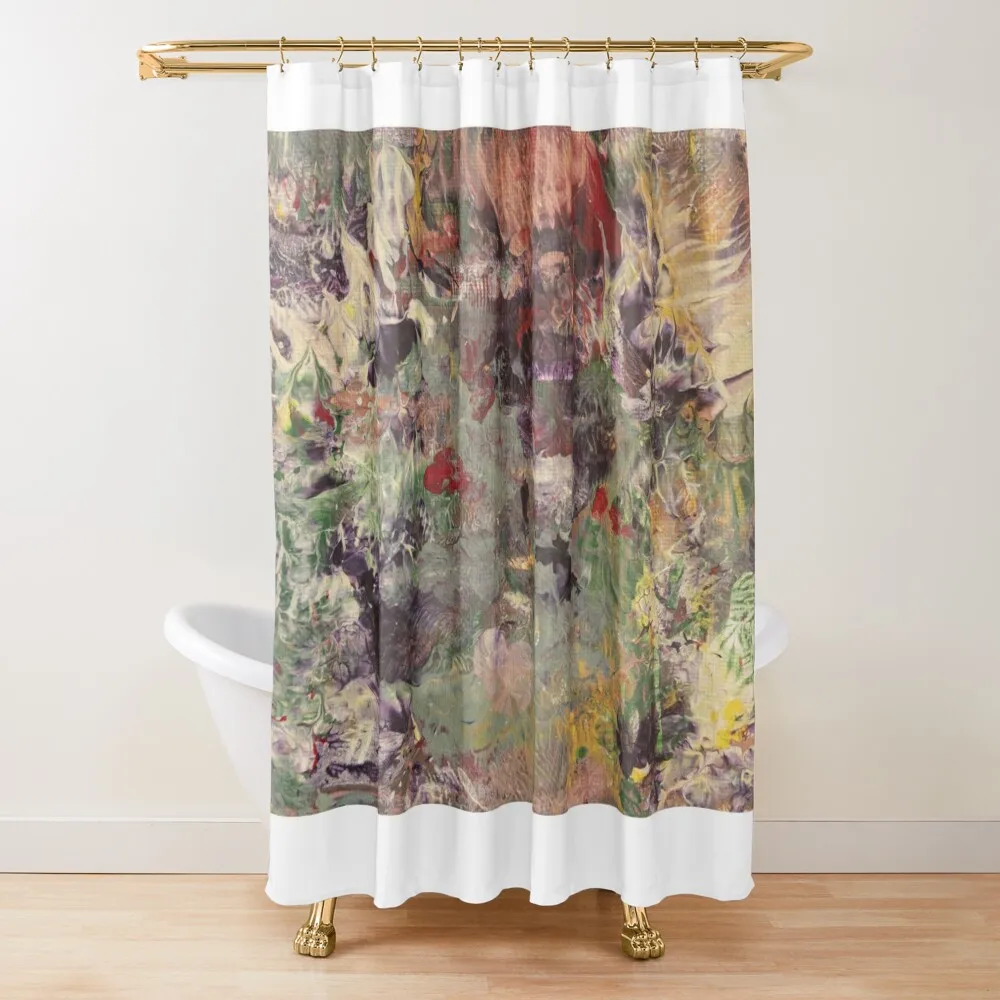 

Mystery miracle dip a acrylic on canvas Shower Curtain Toilet Accessories Bathroom Bathtub Shower Set Curtain