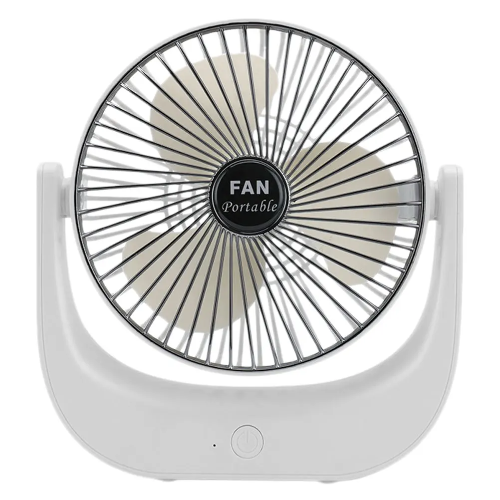 

USB Mini Fan Rechargeable Life Silent Wireless Desk Fan for Office Dormitory Environment Friendly Material