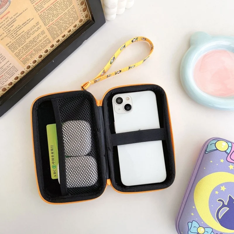 Universal Storage Bag for Phone Solid-state Drive Handheld Gaming Console Headphones Digital Products Universal Storage Pouch