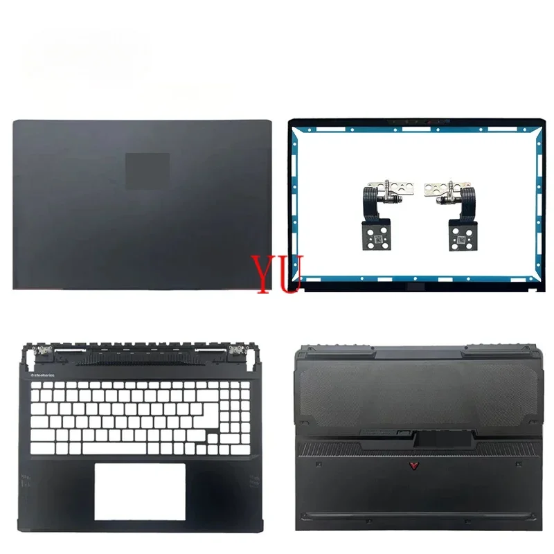 For MSI GE68 MS-15M1 15M2 Screen back cover Front bezel Keyboard frame hinge palm rest Bottom case upper lower shell