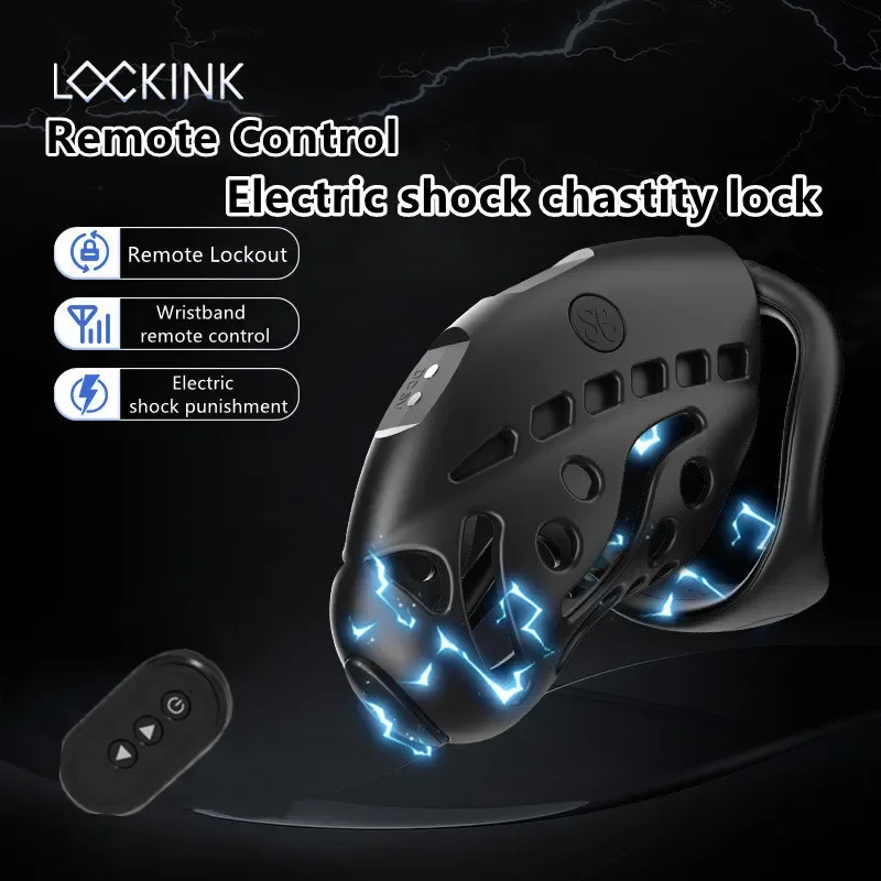 Men\'s Remote-controlled Intelligent Chastity Cage Nautilu CB Penis Lock Couple Conditioning Abstinence Toy Urethral Lock Sex Toy