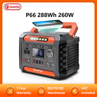 FF Flashfish P66 288.6Wh Power Station AC 260W 78000mAh 3.7V Portable Solar Generator Battery Emergency Energy Camping Outdoor